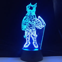 Katsuki Bakugo 3D Figure Kids Room Nightlight Led Night Light Desk LampTouch Sensor Room Lighting Anime My Hero Academia Gift