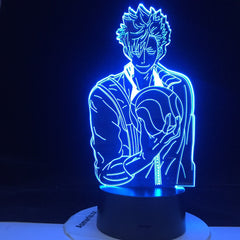 HAIKYUU TETSURO KUROO LED ANIME LAMP Manga Gift Anime 3d Lamp Night Light Lamp Otaku Gift Well Packed And Fast Dropshipping