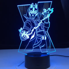 3D Illusion Battle Royale LED Night Lights 3D Night Table Lamps Kids Room Decoration Create Birthday Best Budget Deal Stay Safe