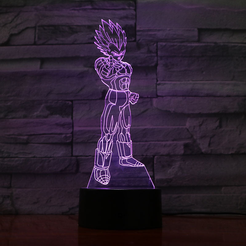 3D-1200 Dragon Ball 16 Colors Table Lamp Led Night Light for Kids Gift Home Decor Novelty Lighting