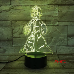 Children Gifts Astro Boy Figure Toy Anime Cartoon Astro boy 3D LED Night Light Bedside Lamp with 7 Colors Kids Gift AW-672