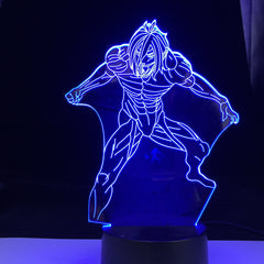 Attack on Titan Table Lamp for Home Decoration Birthday Gift Manga Anime 3d Light Dropshipping Best Goden Supplier of Night lamp