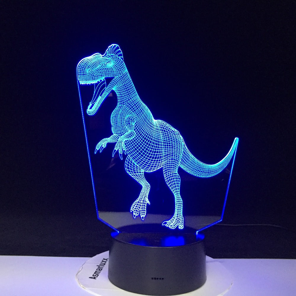 3D LED Night Light Lamp Dinosaur Series 16 Colors 3D Night light Remote Control Table Lamps Toys Gift For kid Home Decoration