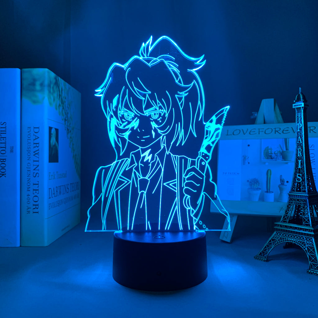 3D LED Lamp Anime Figure High Rise Invasion Nise Mayuko Bedroom Desk Decoration Small Night Light for Children's Festival Birthday Gifts Neon Lights With Remote