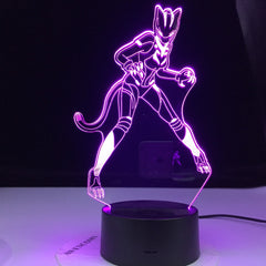 Game Season 7 Lynx Action Model Figure Deocr Lamp Battle Royale Lynx 3d iillusion Night Lights Toys Keep Safe