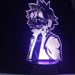 DENKI KAMINARI ANIME Led Lamp Nightlights MY HERO ACADEMIA 3D Light For Home Decoration Christmas Holiday New Year Gift