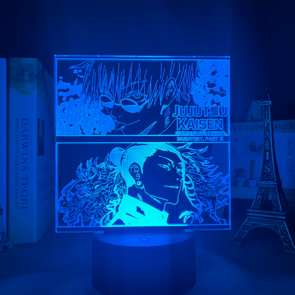 Anime Lamp Jujutsu Kaisen Led Night Light for Bedroom Decor Night Lamp Jujutsu Kaisen Gift Acrylic Neon 3d Lamp Dropshipping