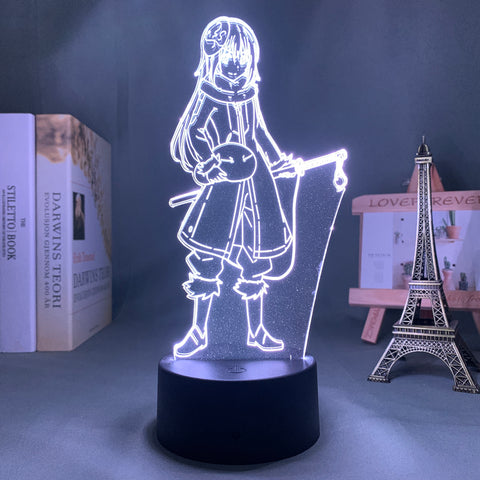 That Time I Got Reincarnated as a Slime Led Light for Kid Bedroom Decoration Night Light Birthday Gift Room Desk Acrylic 3d Lamp