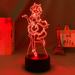 Manga Led Light Re Zero Starting Life In Another World 3D LED Lamp Anime Figure Multiple Color Changes With Remote Control USB link Charging Neon Lights