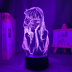 Anime 3d Lamp Junji Ito Collection Tomie for Bedroom Decor Nightlight Birthday Gift Manga Junji Ito Collection Led Night Light