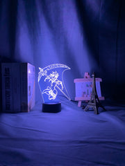 Anime Soul Eater Maka Albarn Figure Kids Led Night Light for Home Decoration Girls Room Bedside Desk 3d Lamp Gift Color Changing
