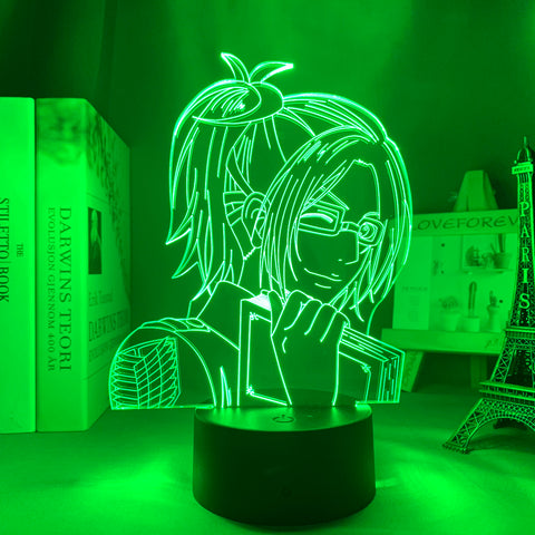 Anime 3d Light Attack on Titan Hange Zoe Lamp for Home Decor Birthday Gift Manga Attack on Titan LED Night Lamp Hange Zoe