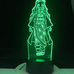 Kimetsu No Yaiba Nezuko Kamado Figure 3d Lamp Demon Slayer Gift 3D Led Night Light for Bedroom Decor Nightlight For Kids Childs