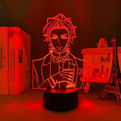 Moriarty The Patriot Albert James Moriarty 3D LED Lamp Anime Figure Bedroom Desk Decoration Small Night Light for Children's Festival Birthday Gifts
