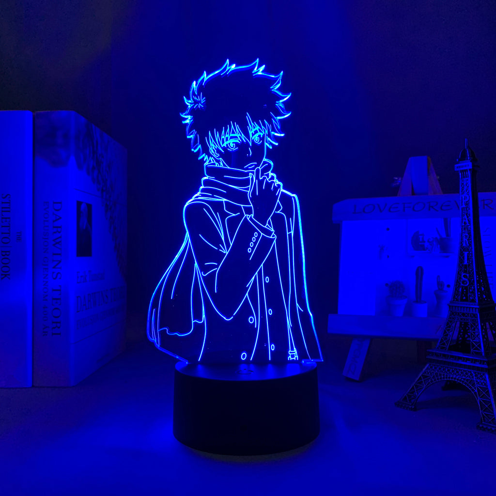 3D LED Lamp Anime Figure  Moriarty The Patriot Fred Pollock   Bedroom Desk Decoration Small Night Light for Children's Festival Birthday Gifts