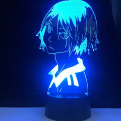 HAIKYUU KENMA KOZUME 3D PROFILE LED ANIME LAMP Led 7 Colors Light Japanese Anime Remote Control Base Table Lamp Dropshipping