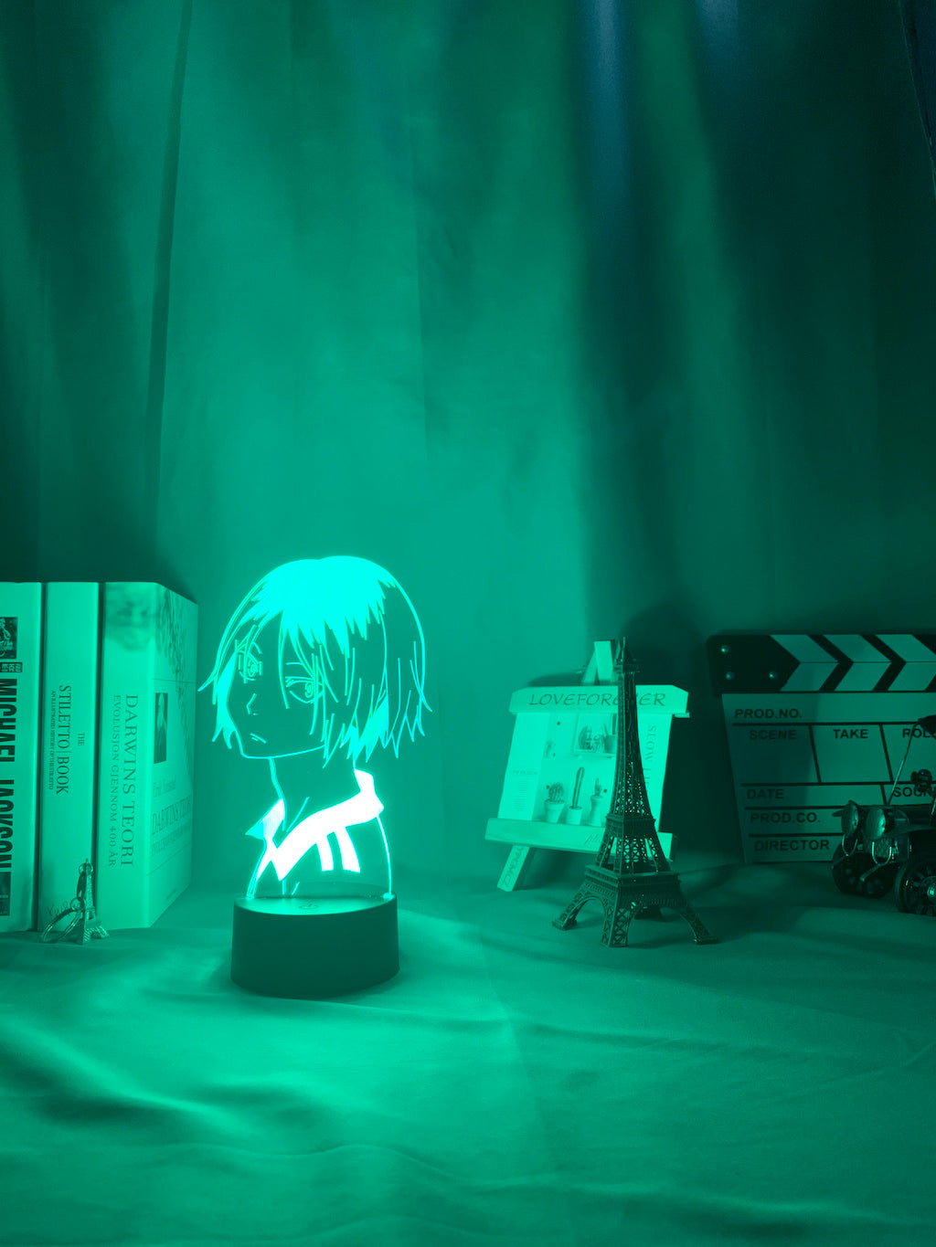 Haikyu!! Led Night Light Anime Kozume Kenma Lamp for Bedroom Decor Nightlight Kids Children Birthday Gift Haikyuu Kenma Light