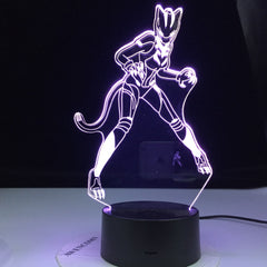 Game Season 7 Lynx Action Model Figure Deocr Lamp Battle Royale Lynx 3d iillusion Night Lights Toys Keep Safe
