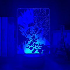 3d Lamp Anime Black Clover Asta Light for Kids Bedroom Decor Night Light Birthday Gift Manga Gadget Black Clover Asta Lamp