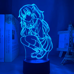 Led Night Light Anime Charlotte Nao Tomori for Bedroom Decor Birthday Gift Night Lamp Charlotte Nao Tomori Light Drop Shipping