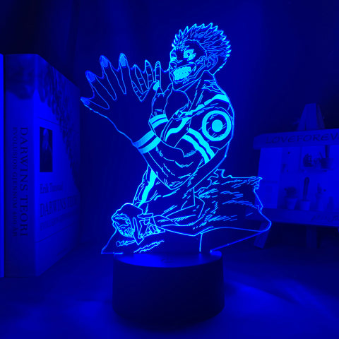 Anime Lamp Ryomen Sukuna Light Jujutsu Kaisen Led Night Light for Birthday Gift Jujutsu Kaisen Nightlight Ryomen Sukuna Lamp