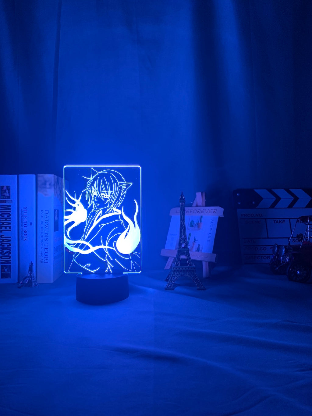 Led Night Light Anime Kamisama Kiss Tomoe Lamp for Home Decoration Nightlight Acrylic 3d Lamp Anime Kamisama Love Tomoe Light