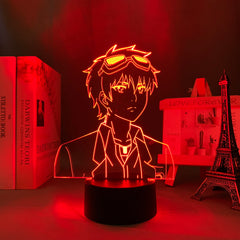 High Rise Invasion Rika Honjo Anime Figure 3D LED Night Lamp Home Bedroom Desk Decoration Children's Festival Birthday gifts USB link Charging