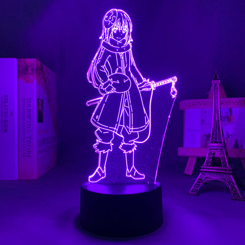 That Time I Got Reincarnated as a Slime Led Light for Kid Bedroom Decoration Night Light Birthday Gift Room Desk Acrylic 3d Lamp