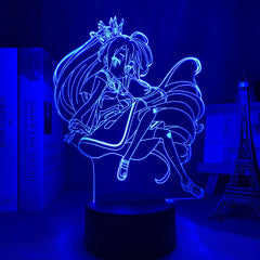 Anime No Game No Life Shiro Led Night Light for Bedroom Decor Birthday Gift Night Lamp No Game No Life Shiro Light Gadget