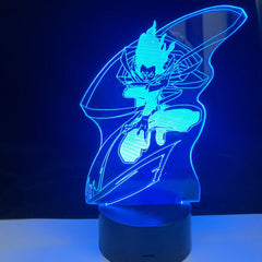 Eraserhead Mr Aizawa Anime Lamp My Hero Academia for Bedroom Acrylic 3D Lamp Decor Nightlight Kids Birthday Party Chirstmas Gift