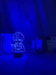 Hunter X Hunter Killua Led Light for Kids Bedroom Decor Hxh Led Night Light Anime Gift Acrylic Neon 3d Lamp Killua Cute