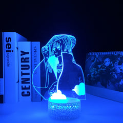 3D Lamp Akatsuki Anime Home Decor Children's Festival Birthday gifts USB Link Charging  Multiple Color Changes With Remote Control