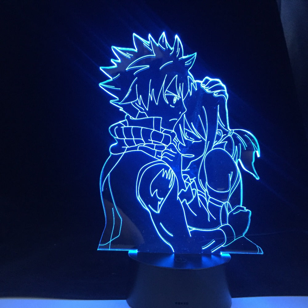 3D Illusion Lamp Night Light LED Anime kakashi saiki India | Ubuy