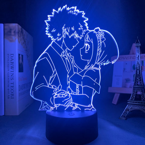 Anime 3d Led Night Light My Hero Academia for Bedroom Decor Birthday Gift Manga Gadget My Hero Academia Katsuki Bakugo Light