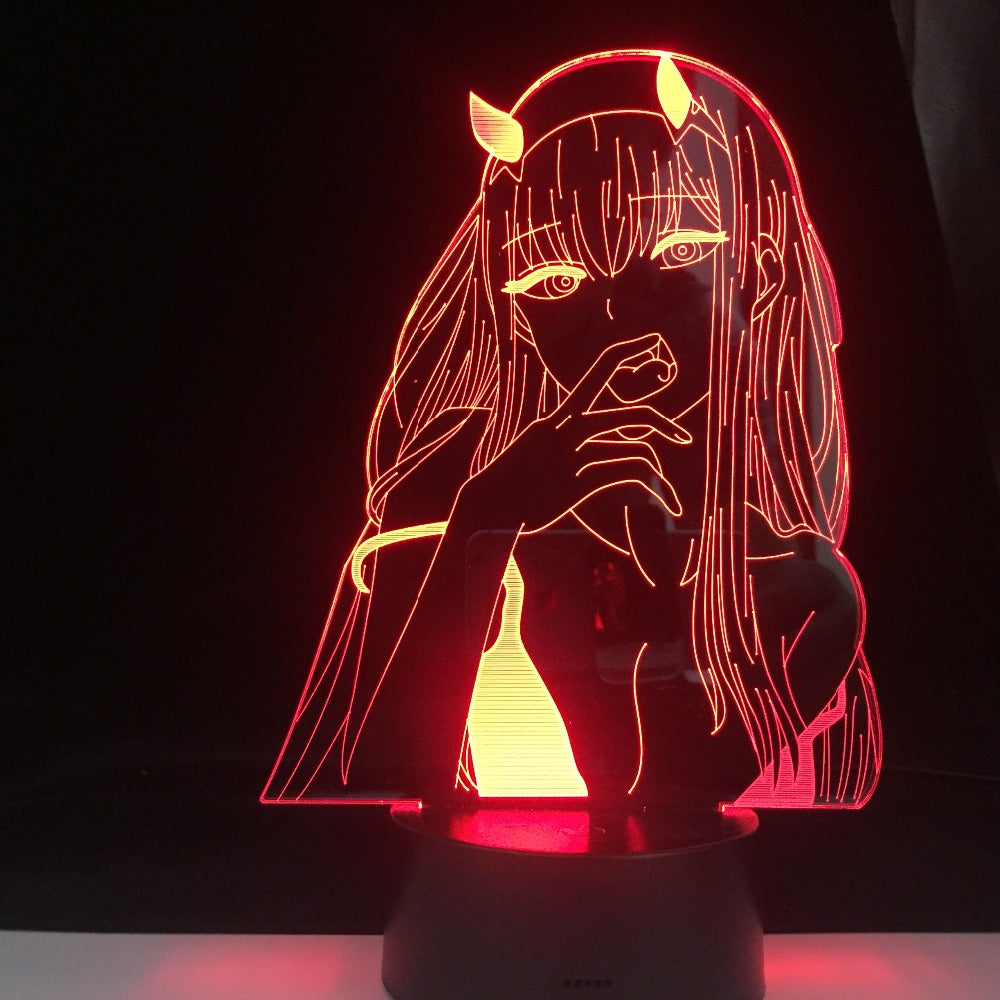 YUMEKO JABAMI LED ANIME LAMP KAKEGURUI 3D Led 7 Colors Light Japanese Anime Remote Control Base Table Lamp Christmas Gift