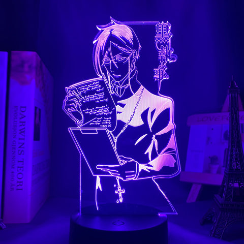 Anime Light Black Butler Led Night Light for Bedroom Decoration Colorful Nightlight Anime Gift 3d Lamp Black Butler