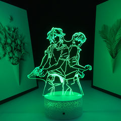 Anime Banana Fish 3D Lamp LED Night Light Cartoon for Kids Bedroom Decor Child Birthday Gift Manga Color Change Nightlight