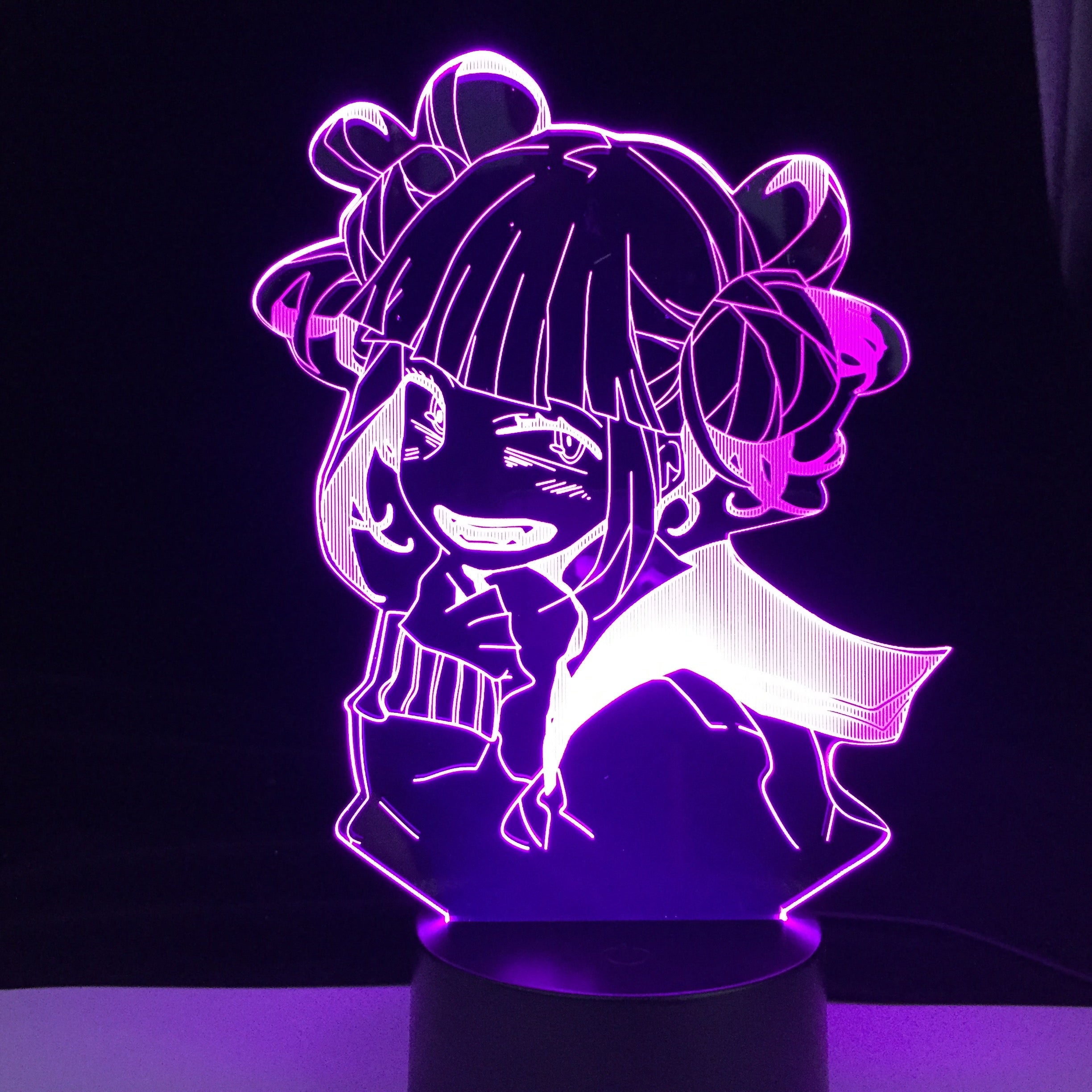 Himiko Toga Newest MY HERO ACADEMIA 3D ANIME LAMP Boku No Cross My Body Night Lights for Bedroom Decoration Night Lamp Party Use