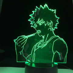 Bakugo My Hero Academia For Room Decor Birthday Gift Manga Gadget My Hero Academia Katsuki Bakugo Light Anime 3d Led Night Lamp