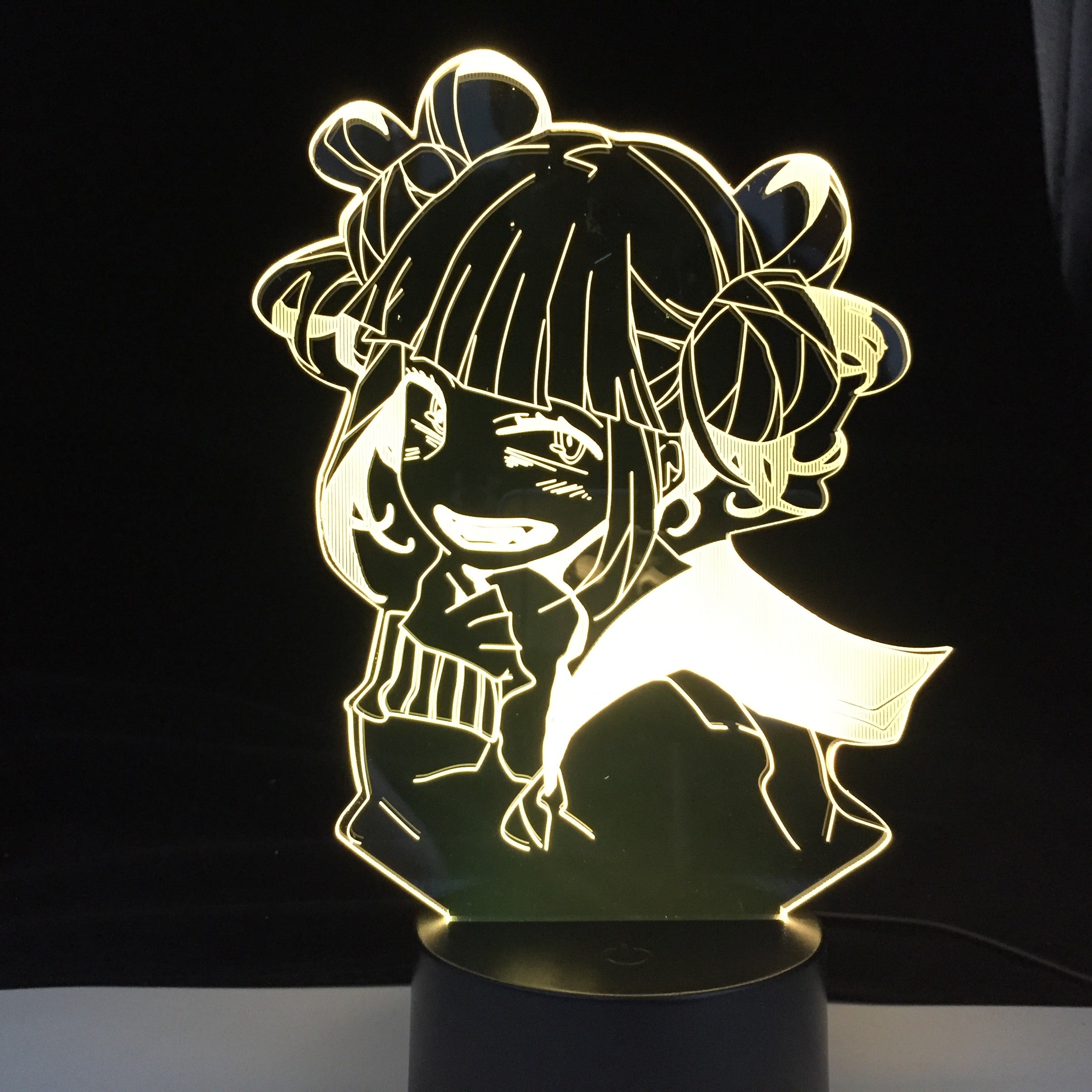 Himiko Toga Newest MY HERO ACADEMIA 3D ANIME LAMP Boku No Cross My Body Night Lights for Bedroom Decoration Night Lamp Party Use