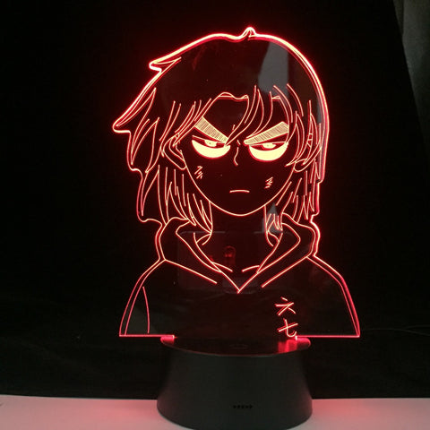 Anime Scissor Seven Nightlight Fans Bedroom Decoration Holiday Birthday Gifts 3d Led 16 Colors Change Best Home Decor Lights