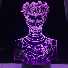 Black Clover Zora Ideale Led Night Light for Bedroom Decor Gift Colorful Nightlight Anime 3d Lamp Dropshipping Remote Control