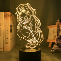 Led Night Light Anime Charlotte Nao Tomori for Bedroom Decor Birthday Gift Night Lamp Charlotte Nao Tomori Light Drop Shipping