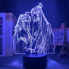 Acrylic 3d Light BL Mo Dao Zu Shi Lamp for Bed Room Decor Touch Sensor Colorful Led Night Light Lamp Mo Dao Zu Shi Lan Zhan