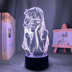 Anime 3d Lamp Junji Ito Collection Tomie for Bedroom Decor Nightlight Birthday Gift Manga Junji Ito Collection Led Night Light