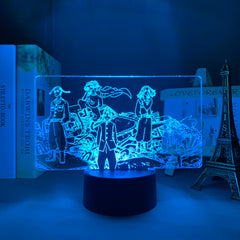 Tokyo Revengers 3D LED Lamp Anime Figure High Bedroom Desk Decoration Small Night Light for Children's Festival Birthday Gifts  Neon Lights With Remote