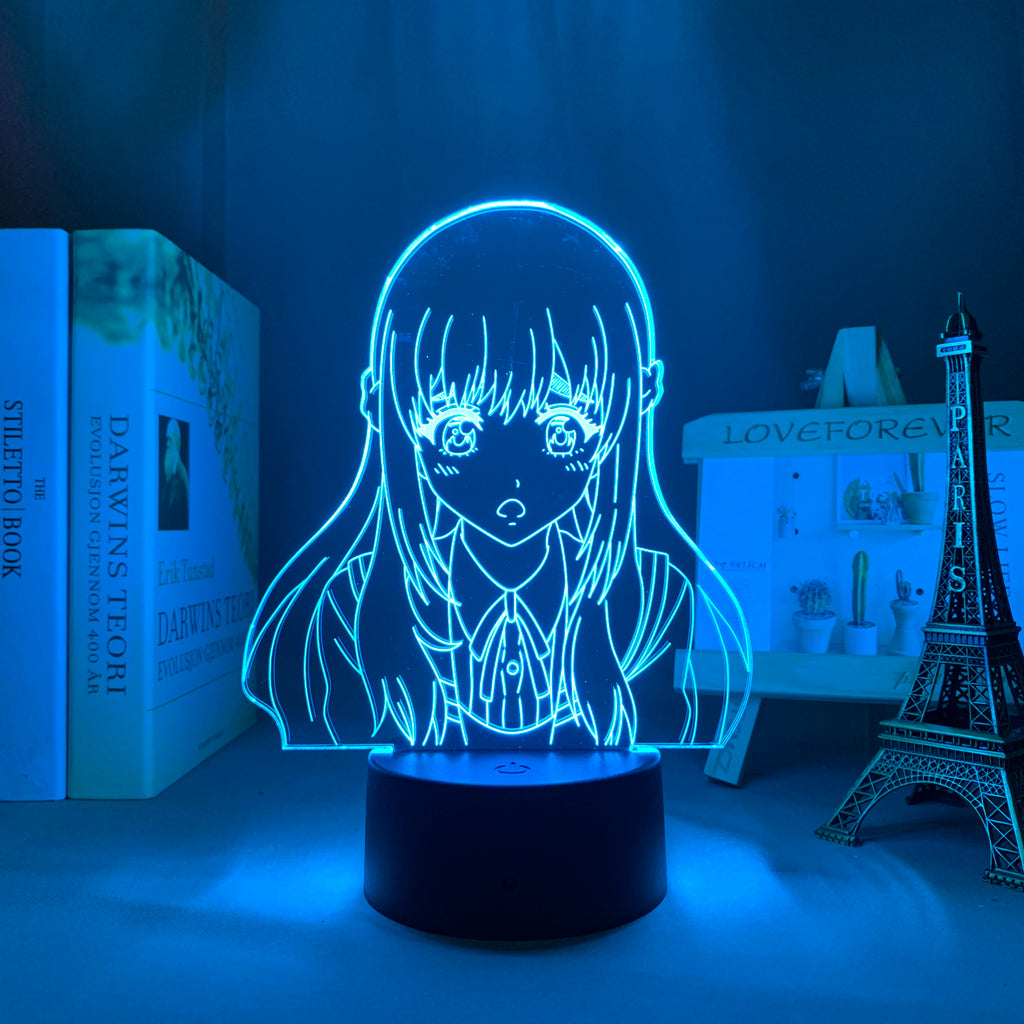 High Rise Invasion Kuon Shinzaki 3D LED Lamp Anime Figure Bedroom 