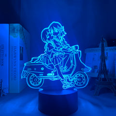 Kill La Kill Ryuko Matoi Led Night Light for Bedroom Decor Gift Nightlight Anime 3d Lamp Ryuko Matoi Kill La Kill