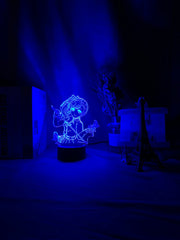 Anime Demon Slayer Tsuyuri Kanawo Figure Led Night Light for Girls Room Decor Nightlight Kimetsu No Yaiba Gift Table 3d Lamp