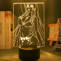 Led Night Light Akame Ga Kill Esdeath 3d Lamp Anime for Room Decor Nightlight Kid Child Birthday Gift Akame Ga Kill Esdese Light